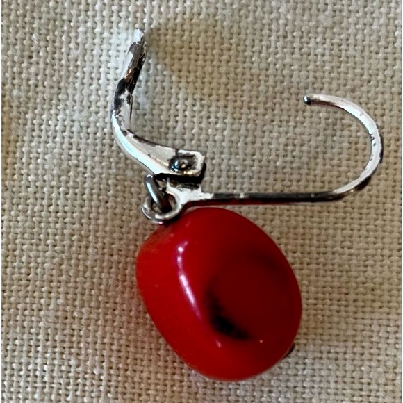 Coral Dangle Earrings - Picture 13 of 16